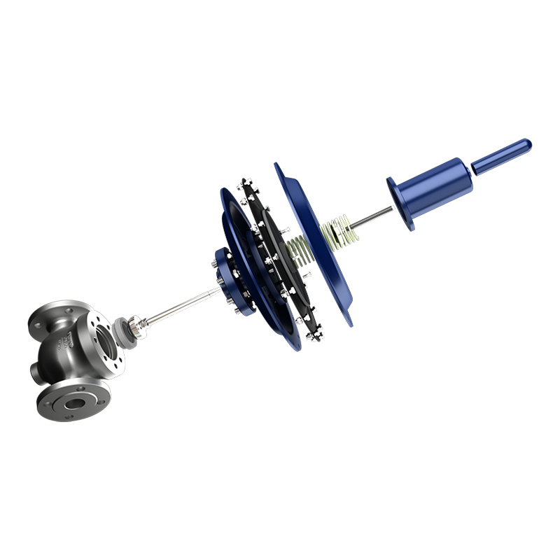 Serie BR.W512 Micro regulador auto-operado de presión